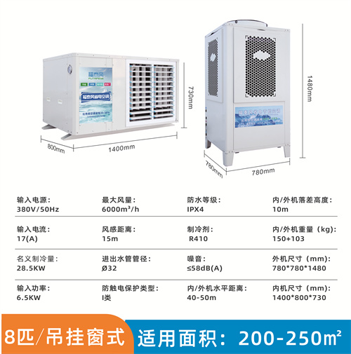 三亞廠房通風降溫蒸發…